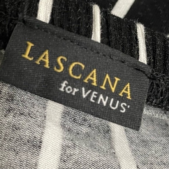 Venus Lascana Black Stripe Strapless Maxi Dress - Picture 3 of 8